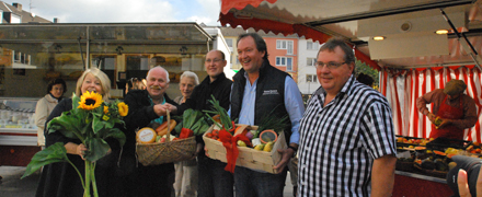 Eröffnung Ökomarkt Maternusplatz